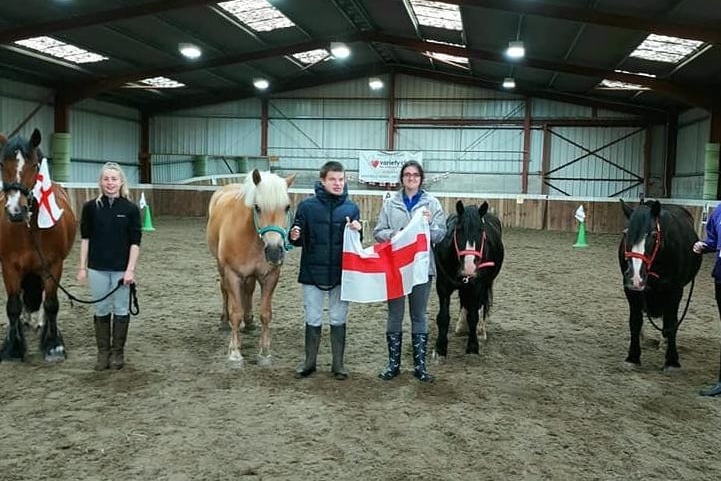 Sue Scholey shared her photo fo Wakefield RDA participants are all ready!