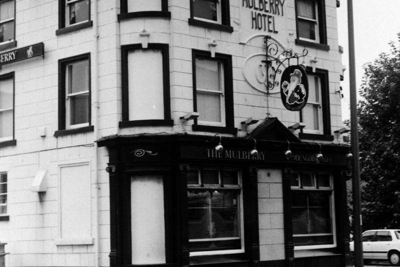 September 1990 and pictured is The Mulberry Hotel on Hunslet Road. It closed in 2012.