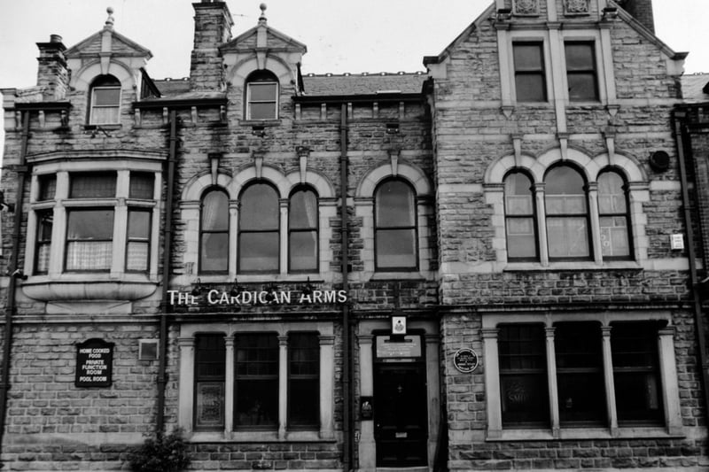 The Cardigan Arms on Kirkstall Road pictured in July 1990.