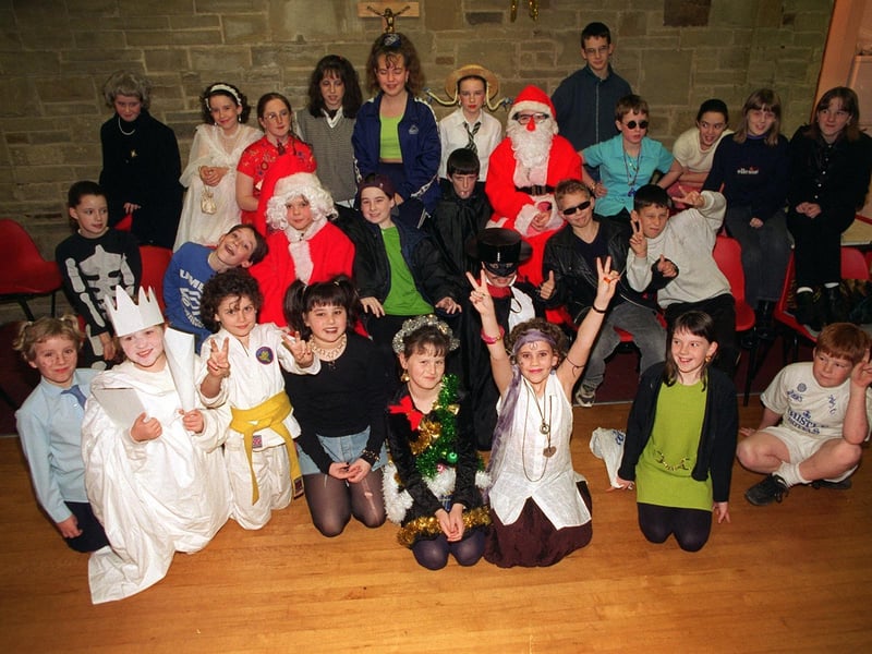 Youngsters attended a disco at St Wilfrid's Youth Group to raise money to support a family in Bosnia in November 1997.