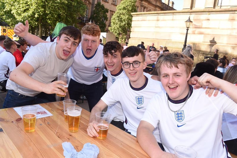 Police urged those watching the match in pubs and fan zones to respect social distancing, while an estimated 20 million people are expected to watch the match on television.