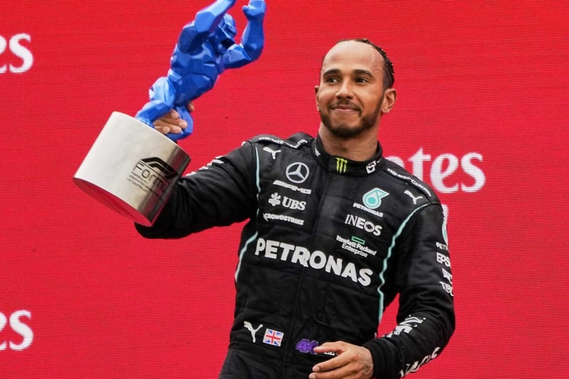 Formula 1 driver Lewis Hamilton