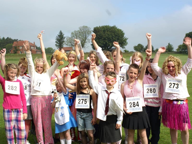 Getting ready for the Egton Gooseberry Run.