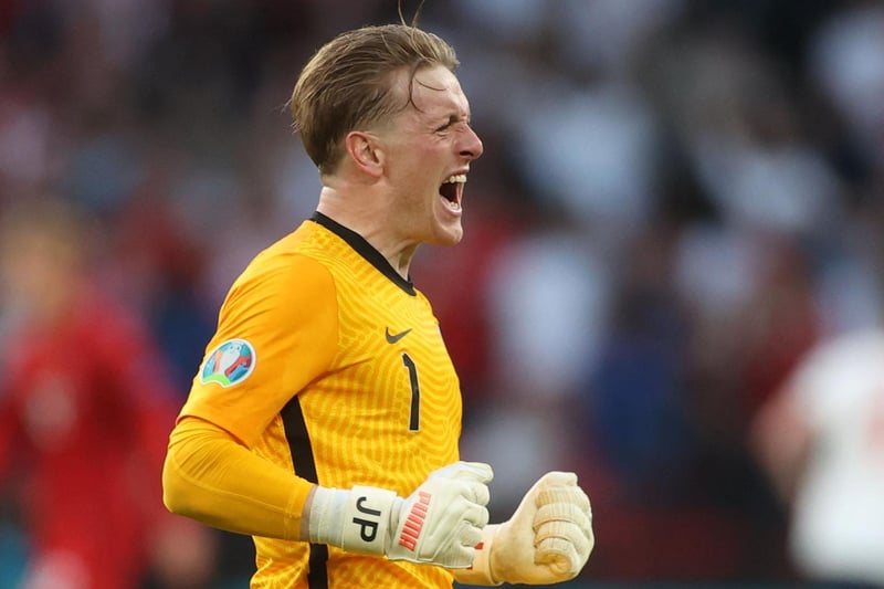 The Everton 'keeper is the only player to have played every minute of all six of England's games, including extra time against Denmark. On course to finish third in the most minutes standings behind Donnarumma and Jorginho.