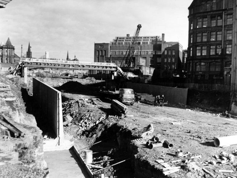 A coal seam up to 10ft thick in places was discovered during excavations. It was dug out separately and 2,000 tons delivered to the National Coal Board.