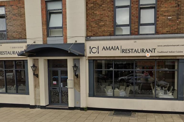 Amaia, on Northgate, was last inspected in June 2021, when it was awarded a food hygiene rating of 5 (very good). It specialises in traditional Indian cuisine, and offers dine-in, takeaway and delivery.