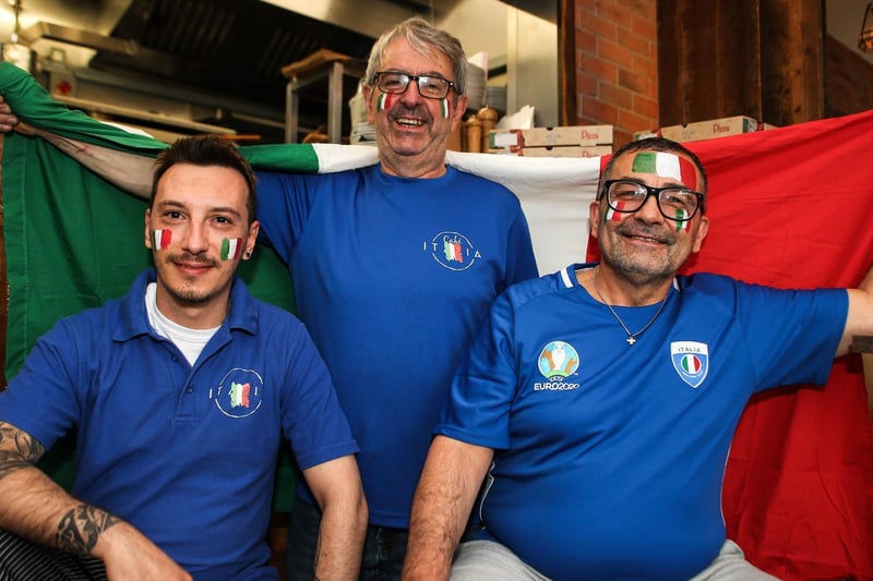 Staff at Cafe Italia in Halifax. Photo: John Bradley