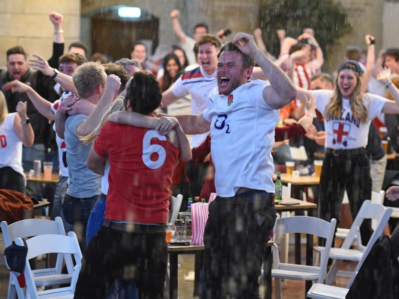 Even rain isn't enough to dampen the spirits.
Picture Guzelian