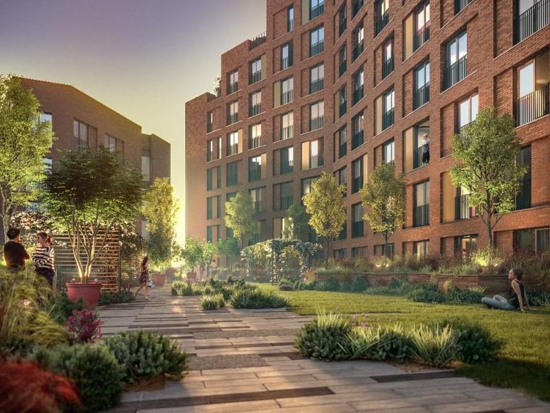 The new Springwell Gardens development is being built on land on Whitehall Road, just minutes away from Leeds Station and near the business quarter. It will consist of f 224 apartments over 14 floors and varying in size, from 1 bedroom suites and 1 bedroom apartments to 2 and 3 bedroom apartments all with floor to ceiling windows and Juliette balconies, with penthouses benefiting from private south facing terraces. Building is ongoing and is due to open in 2022. Prices start from £133,950.