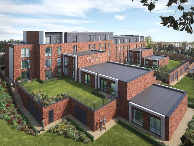 Northgate House is a collection of 54 luxury one and two bed apartments on Stongate Road in Meanwood. It benefits from being near to Headingley and the Chapel Allerton neighbourhoods. It is described as a great living area for working professionals, students and post-graduates. Investors can enjoy potential annual rental income of 7%, way above the national average, Aspen Woolf says. Prices start at £154,500.