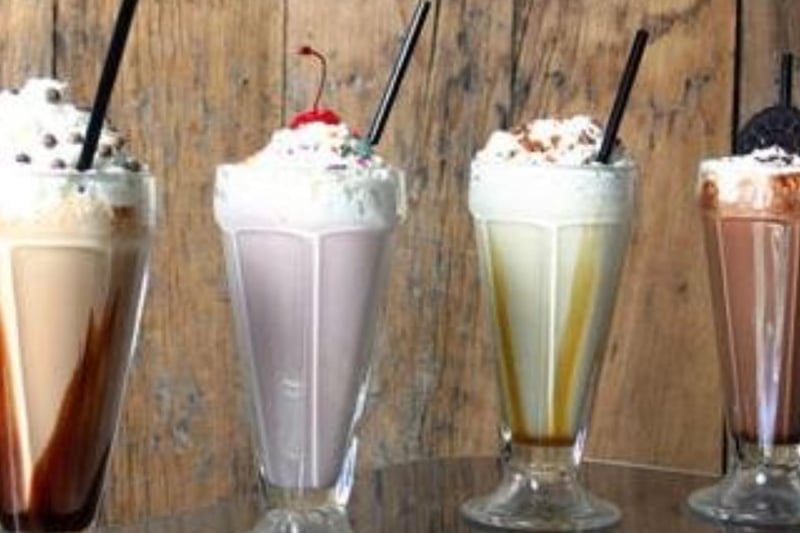 The chocolate bar milkshake from Frostys Scarborough ranked at number 3. Stock photo.