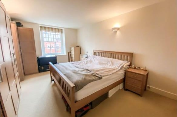 There are two bedrooms in the property, one benefiting from an en-suite and another from access to the balcony.