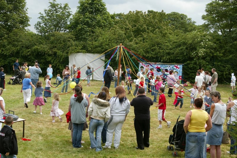 Fun at the Sowerby Village CE School Summer Fair, Sowerby.