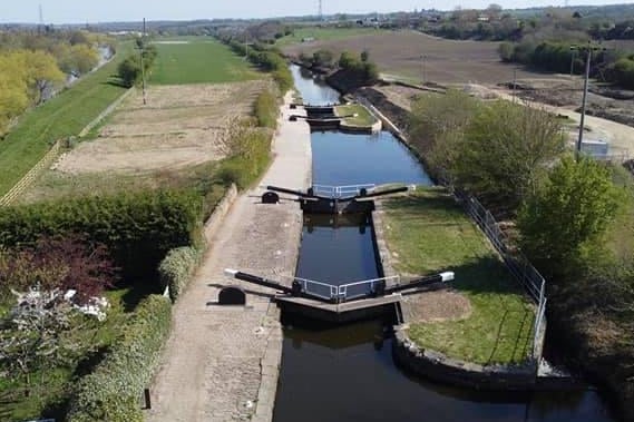 Ryan Verity, meanwhile, made the most of angles with this stunning drone shot of locks on the Aire & Calder Navigation.