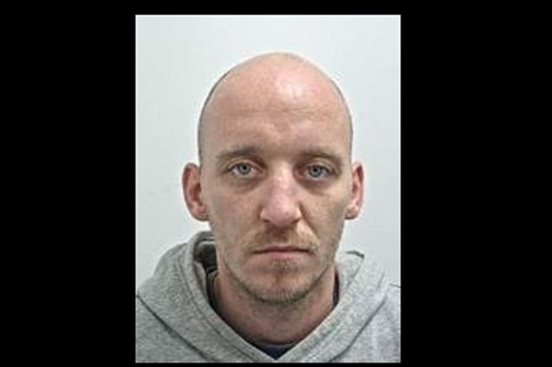 Keith Bridson is wanted on bench warrant issued by Burnley Crown Court. The 30-year-old is wanted after failing to appear at court in connection with an attempted burglary. Bridson, previously of Accrington Road Burnley is described as around 5ft 10in tall, of slim build with receding hair. He has links to Preston, Morecambe, Burnley and Hyndburn. Anybody who sees him, or has information about where he may be, is asked to email forcecontrolroom@lancashire.police.uk or call 101.