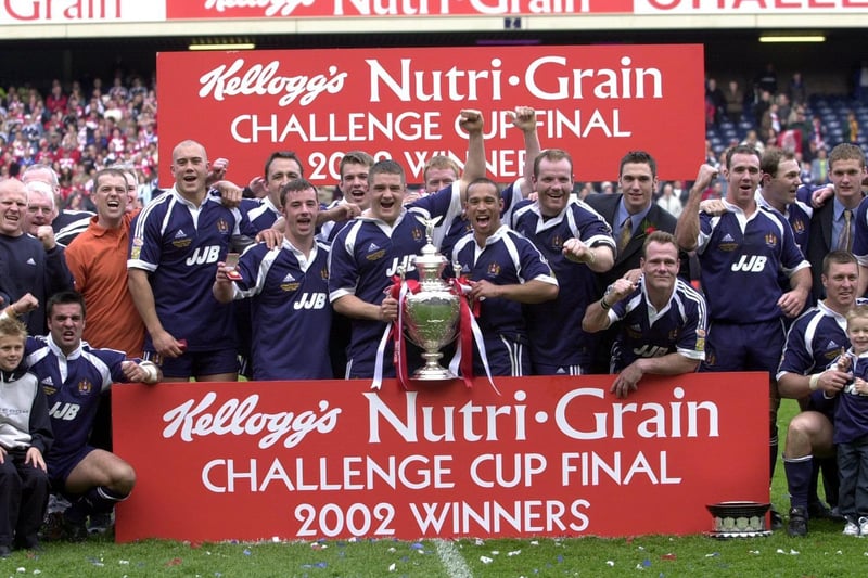 2002  - Wigan Winners - Challenge Cup Final 2002 - St Helens v Wigan.