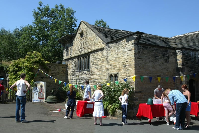 Shibden Hall's traditional summer fete in July 2006.