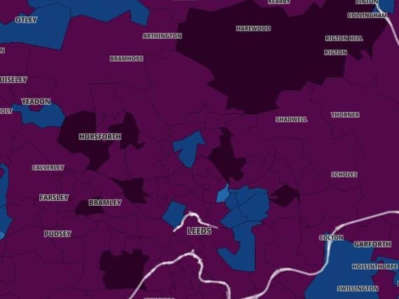 Covid rates are rising in most Leeds areas.