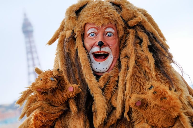 Mervyn Francis plays the role of the Lion.