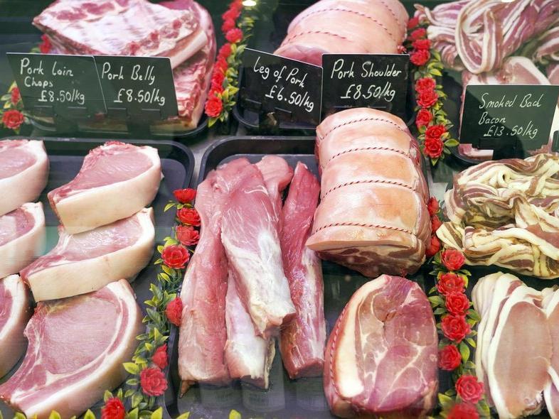 All of the produce used to make dishes on the restaurant's menu has come from the farm, and is also available to buy in the farm shop