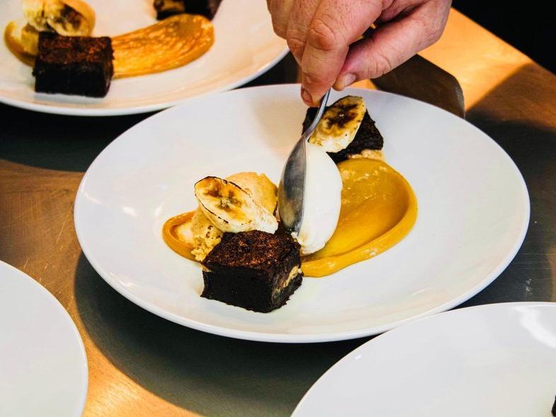 All of the produce used to make the dishes on the menu has been "grown or reared" at Whirlow Hall Farm