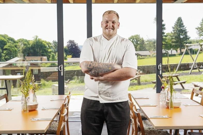 Pictured at the new restaurant in Whirlow Hall Farm, for which he has created a new menu of tantalising dishes