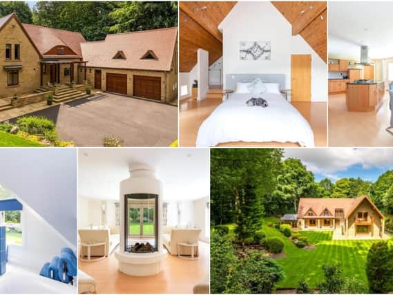 Described as 'one of the finest houses in the area', this five bedroom family home is for sale in Newmillerdam for £1,695,000.
