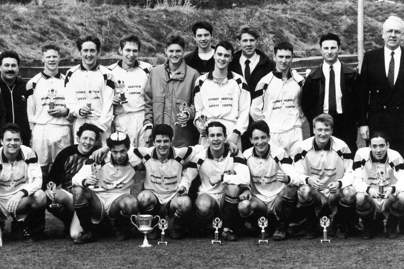 Farsley Celtic Colts beat Lawnswood 2-1 in April 1994 to win the Leeds Sunday League President's Cup.