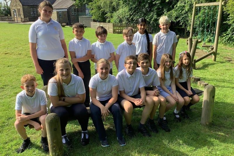 Year six class at Hartshead Junior and Infant School