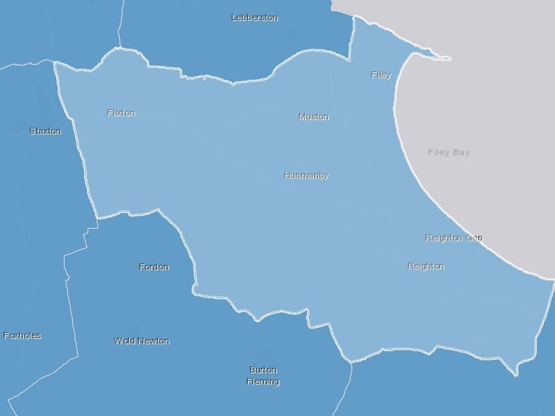 Filey and Hunmanby has seen rates of positive Covid cases rise by 220 per cent, from 86.2 per 100,000 to 275.9 per 100,000.