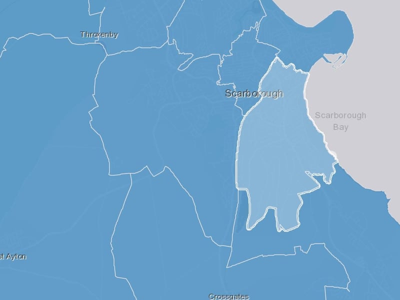 Ramshill and South Cliff has seen rates of positive Covid cases rise by 12 per cent, from 198 per 100,000 to 222.7 per 100,000.