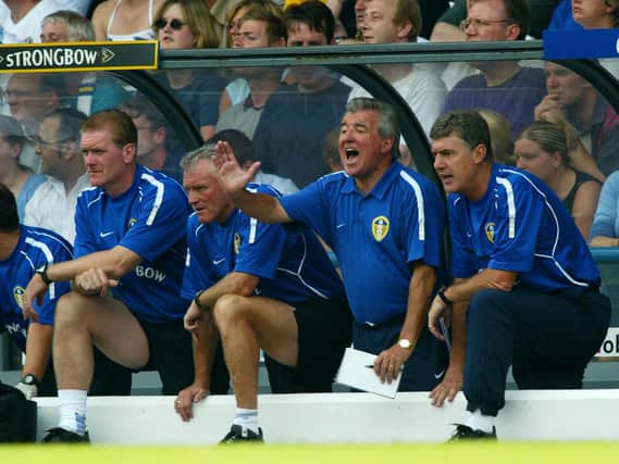 Enjoy these photo memories from Leeds United's 3-0 win against Manchester City at Elland Road in August 2002. PIC: Getty