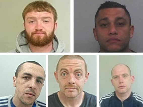 Do you know these individuals who are all wanted from South Lancashire?