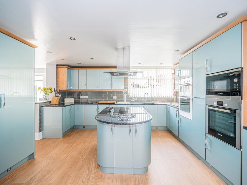 Space and plenty of storage within the modern kitchen