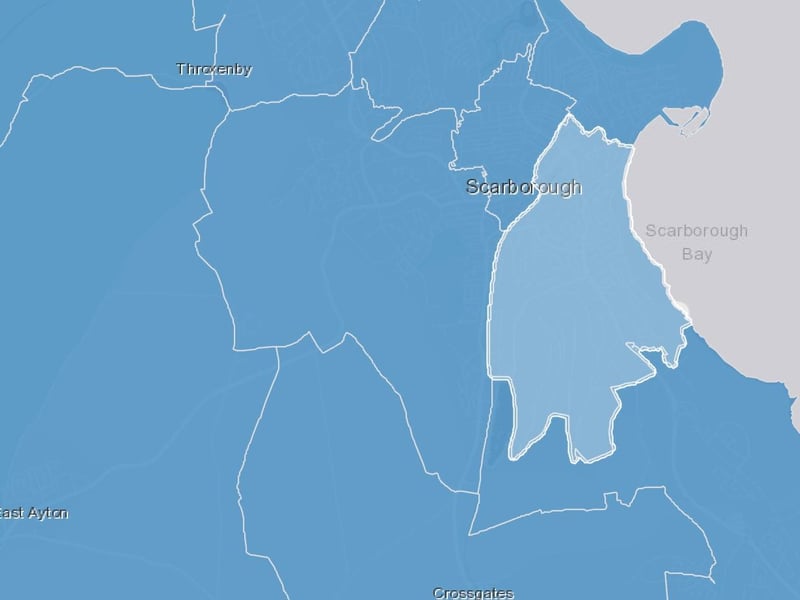 Ramshill and South Cliff has seen rates of positive Covid cases rise by 44%, from 198 per 100,000 to 284.6 per 100,000.