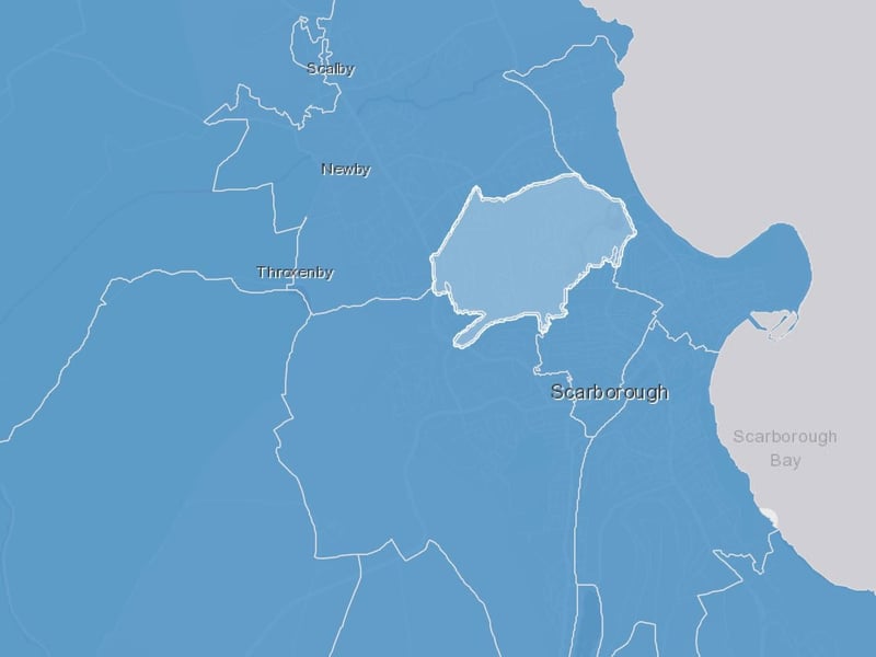 Barrowcliff and Northstead has seen rates of positive Covid cases rise by 85%, from 470.3 per 100,000 to 868.3 per 100,000.