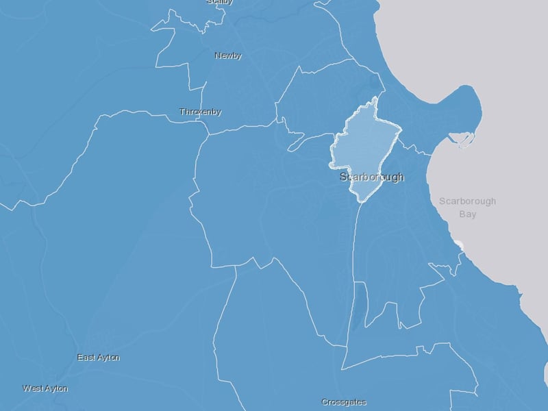 Scarborough Central has seen rates of positive Covid cases rise by 79%, from 477.1 per 100,000 to 853.7 per 100,000.
