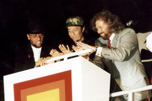 Chart toppers The Bee Gees in 1995