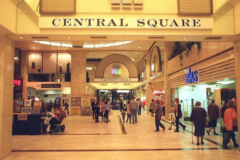 Inside the Bond Street Centre in September 1995