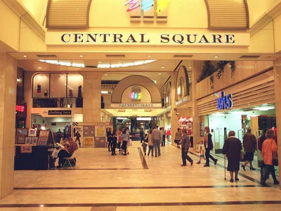 Inside the Bond Street Centre in September 1995.