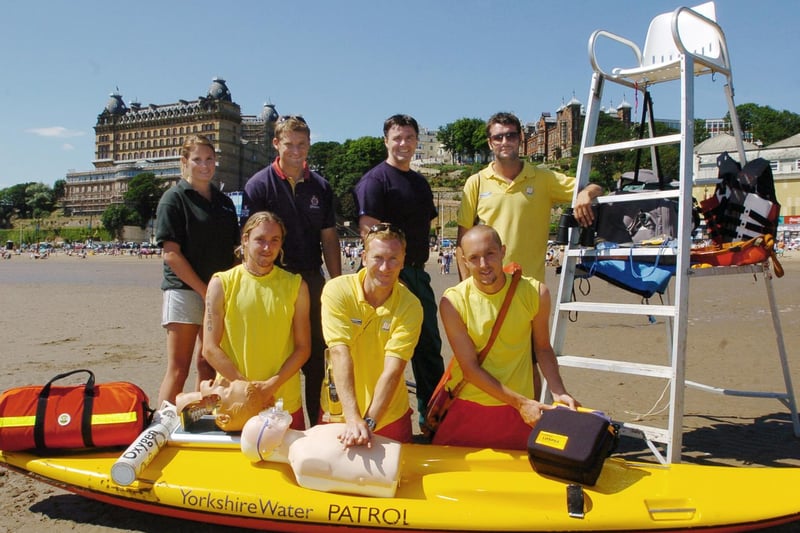 Scarborough Lifeguards team up with the Yorkshire Air Ambulance for the summer season.
