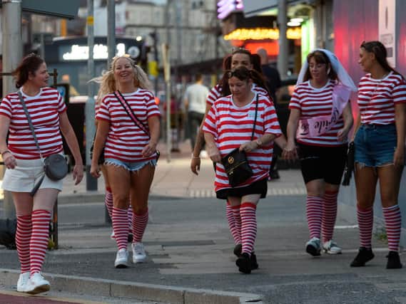 The return of hen parties to Blackpool's clubs