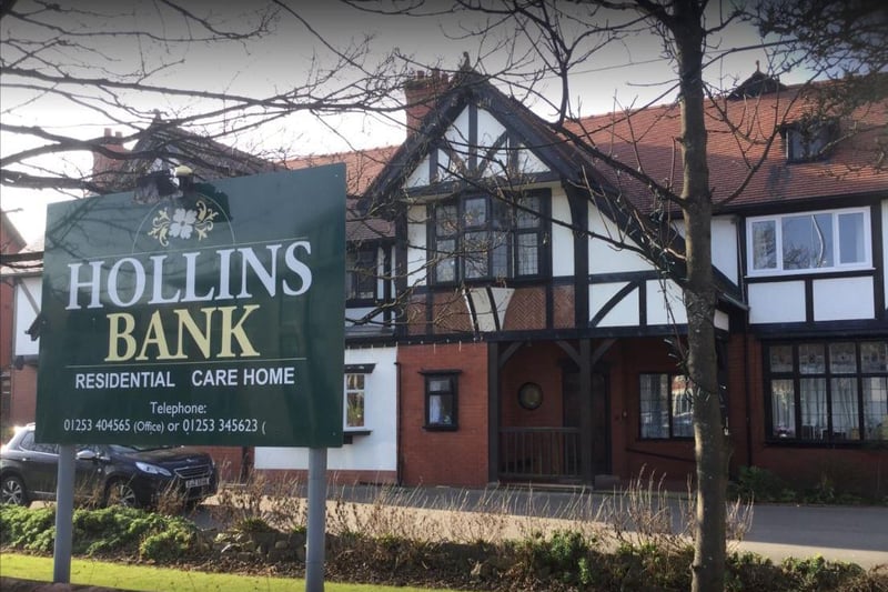 Hollins Bank Care Home in  Lytham Road recorded 13 deaths.