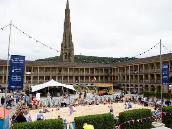 The Sandy Summer Daze event at the Piece Hall.