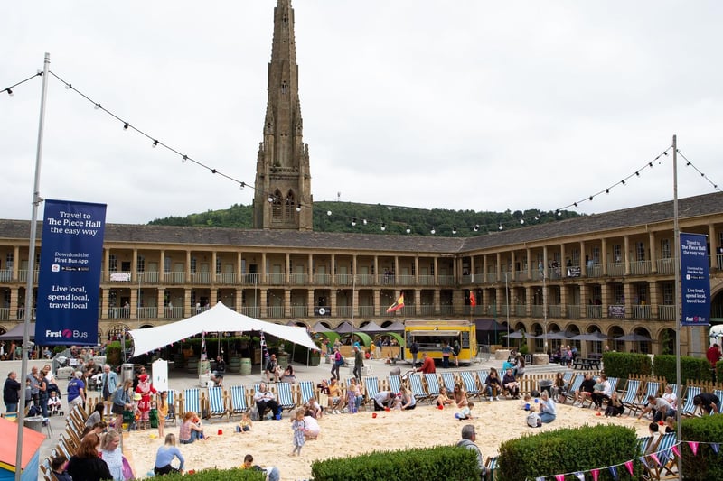 The Sandy Summer Daze event at The Piece Hall