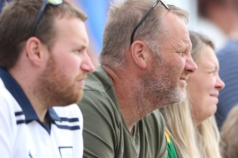 PNE fans watch their team's friendly at Accrington