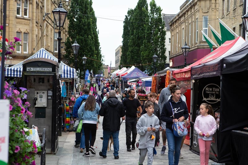 Many shoppers were able to enjoy the stalls over the four days.