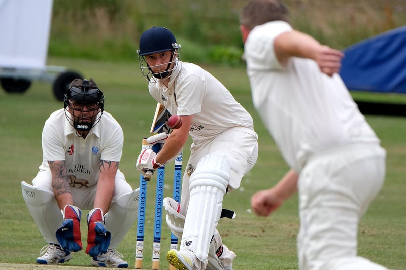 Aron Liddle batting for Grosmont at Scalby 2nds

Photo by Richard Ponter