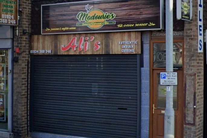 Ali's Cuisine at 61A Westgate End Wakefield was given a food hygiene rating of 5 at its last inspection in February 2021.