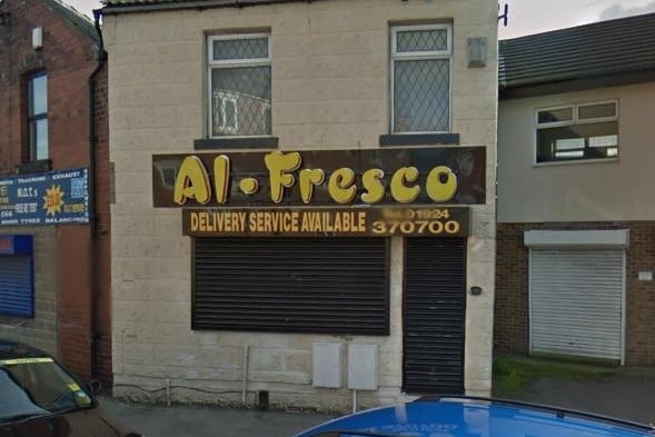 The takeaway at 11A Wellington Street, Wakefield, was given a food hygiene rating of '4' when it was last inspected in March 2021.